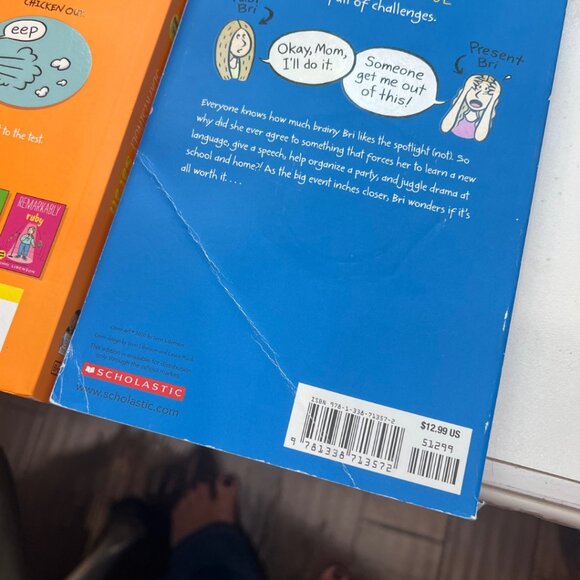 Book Lot Emmie & Friends Becoming Brianna Terri Libenson Geekerella - Picture 3 of 5